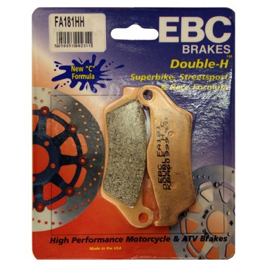 EBC Brakes Double-H Sintered Superbike Brake Pads Front - FA181HH EBC Brakes Double-H Sintered Superbike Brake Pads Front - FA181HH